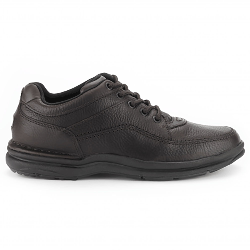 Zapatillas Rockport Hombre Mexico - World Tour Classic Shoe Marrom Oscuro - KBWHT1465